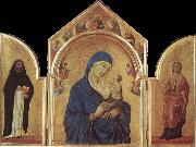 Duccio Virgin and Child oil painting artist