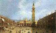Canaletto Piazza San Marco oil painting artist