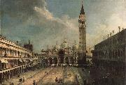 Canaletto Piazza San Marco oil