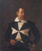 Caravaggio Cavalier Malta oil painting artist
