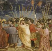 Giotto The Betrayal of Christ oil painting