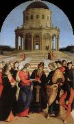 Raphael marriage of the virgin oil painting artist