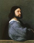 Titian portrait of a man oil painting artist