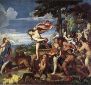 Titian Backus met with the Ariadne oil painting on canvas
