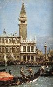 Canaletto Return of the Bucentoro to the Molo on Ascension Day oil painting reproduction