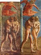 MASACCIO When it was cleaned oil painting artist