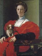 Pontormo Portrait lady oil painting