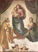 Raphael Sistine Madonna oil painting artist