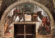 Raphael the mass of bolsena oil painting on canvas