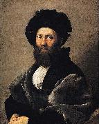 Raphael Portrait of Baldassare Castiglione oil painting artist