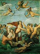 Raphael his only major mythology oil painting artist