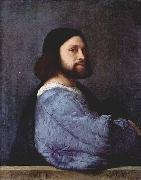 Titian This early portrait oil painting artist
