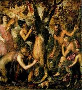 Titian The Flaying of Marsyas, little known until recent decades oil painting artist