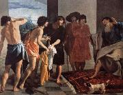 Jacob give Joseph a coat of blood