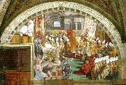 Raphael coronation of charlemagne oil painting on canvas
