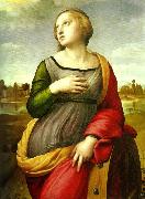 Raphael st catherine oil painting reproduction