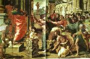 Raphael the sacrifice at lystra oil painting artist