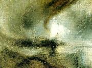 J.M.W.Turner snow storm oil painting on canvas