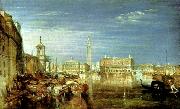J.M.W.Turner bridge of sighs, ducal palace and custom house oil painting artist