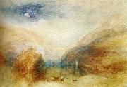 J.M.W.Turner the lauerzersee, oil painting reproduction