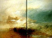 J.M.W.Turner wreckerscoast of northumberland oil painting