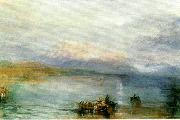 J.M.W.Turner the red rigi oil painting artist