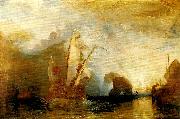 J.M.W.Turner ulysses deriding polyphemus-homer's odyssey oil painting artist