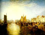 J.M.W.Turner harbour of dieppe oil painting