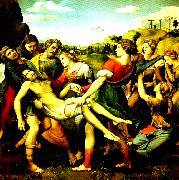 Raphael la mise au tombeau oil painting artist
