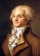 Anonymous Portrait of Maximilien de Robespierre oil