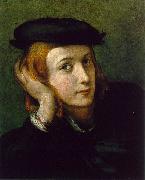 Correggio Portrait of a Young Man oil