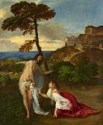 Titian Noli me tangere oil painting on canvas