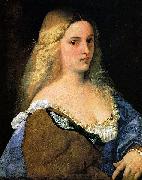 Titian Violante oil painting artist