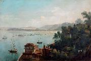 Anonymous View of the port of Bahia oil painting artist