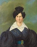Anonymous Portrait of a lady, Vienna oil painting artist