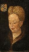 Anonymous Portrait of Margaret of Bavaria oil painting reproduction