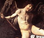 Caravaggio Amor vincit omnia. oil painting reproduction