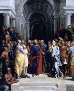 Garofalo Christ and the Adulteress oil painting artist