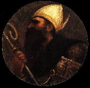 Titian St Augustine oil painting artist