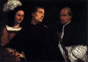 Titian Das Konzert oil painting artist