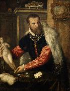 Titian Portrait of Jacopo de Strada oil painting artist