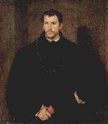 Titian Portrat eines jungen Mannes oil painting artist