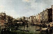 Canaletto Il Canale Grande a Rialto oil painting artist