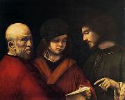 Giorgione The Three Ages of Man oil painting artist