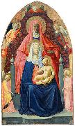 MASACCIO Virgin and Child with Saint Anne oil painting artist