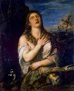 Titian Penitent Magdalene oil painting artist