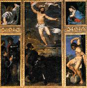 Titian Averoldi Polyptych oil painting artist