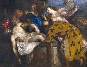 Titian The Burial of Christ oil painting artist