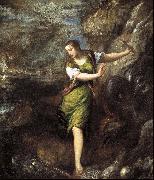 Titian Saint Margaret oil painting artist