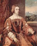 Titian Portrait of Isabella of Portugal oil painting artist